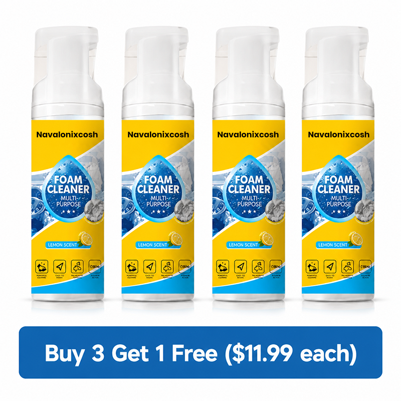 ✨Powerful & Multipurpose Car Interior Foam Cleaner🚗-Navalonixcosh®