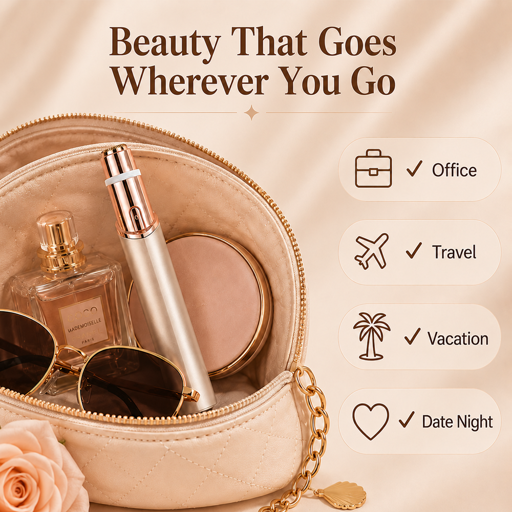 upsell ✨2-in-1 Face & Body Hair Remover for Women | Dual-Head Rechargeable Precision Trimmer– Navalonixcosh®