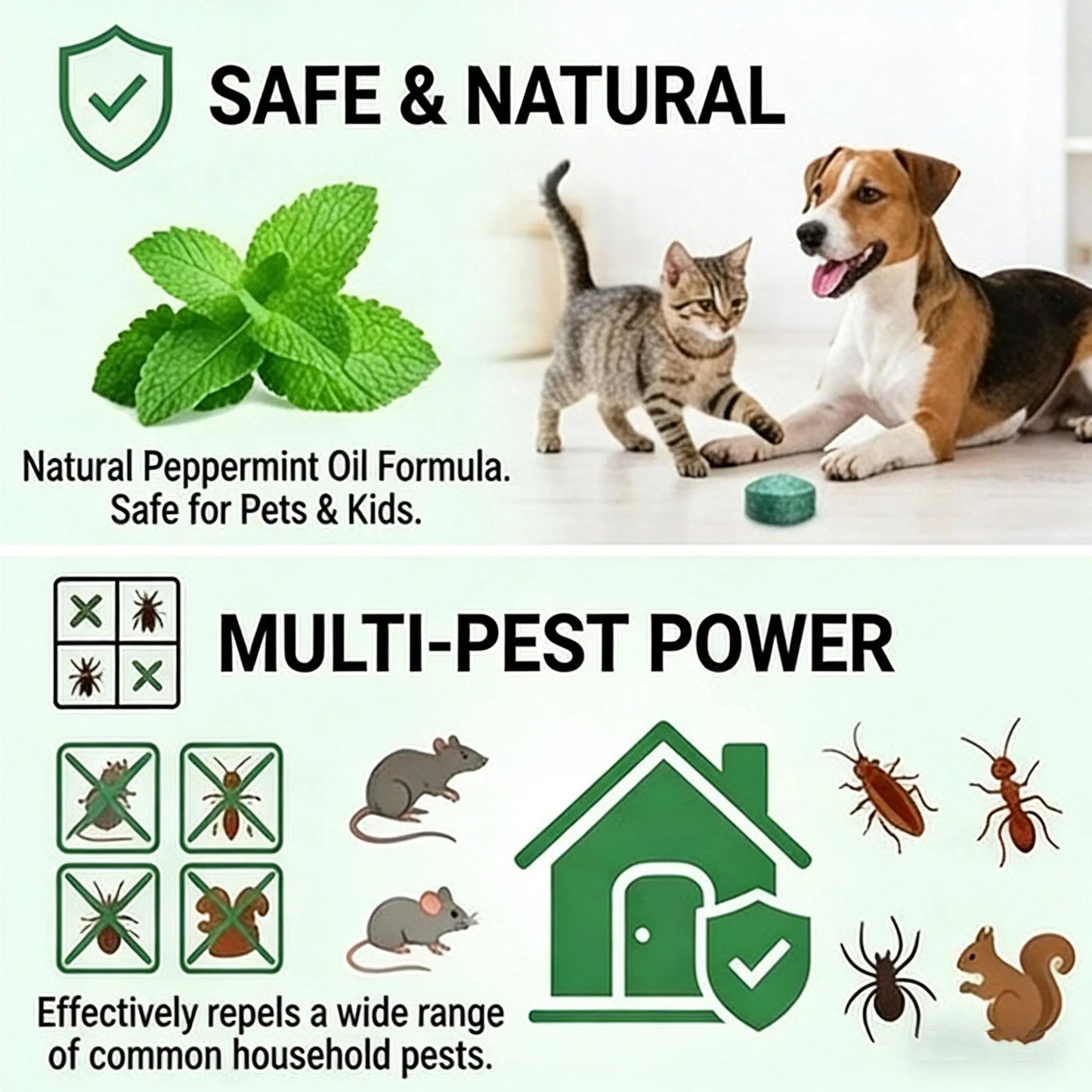 🥳2026 HOT SALE🥳💞50K+ SOLD!🏠🛡️ 50% OFF! All‑Pest Repellent – Safe for pets & wildlife. No poisons, just effective. Use indoors & out. 🐾✅-Navalonixcosh®