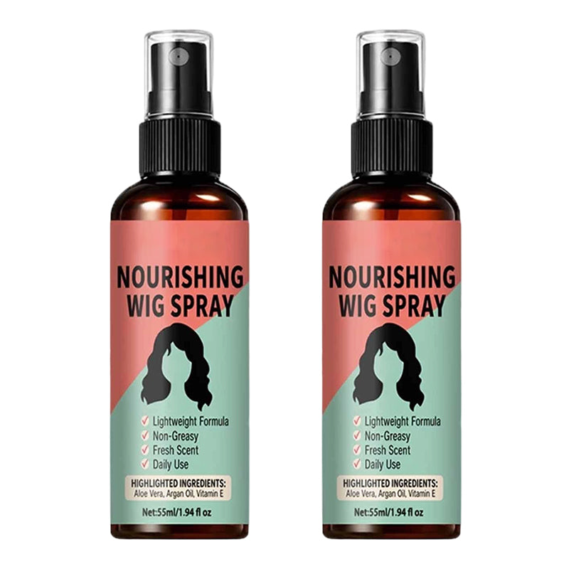 🏆LAST DAY SALE: ONLY £9.99!!🎁✨Lightweight No-Rinse Nourishing Wig Spray
