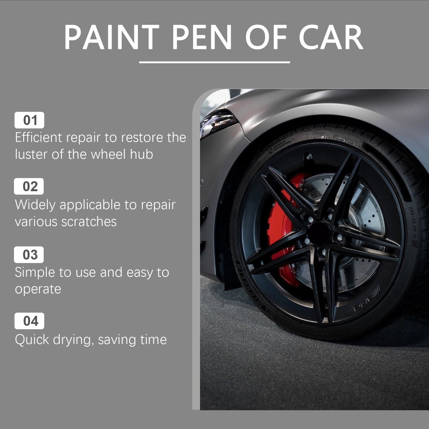 🥳2026 HOT SALE🥳💞50K+ SOLD!🛠️🚗 50% OFF! Magic Car Scratch Repair Pen – Fix rim scratches in minutes. Permanent, no‑drip formula. Includes clear coat. ✨🔧-Navalonixcosh®