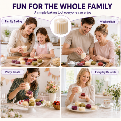 ✨ 2-in-1 Detachable Pastry Mold – Create Beautiful Homemade Treats in Seconds-Navalonixcosh®