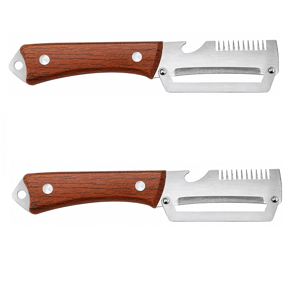 🥕 2-in-1 Multifunctional Vegetable Peeler Set | Peel, Slice & Julienne-Navalonixcosh®