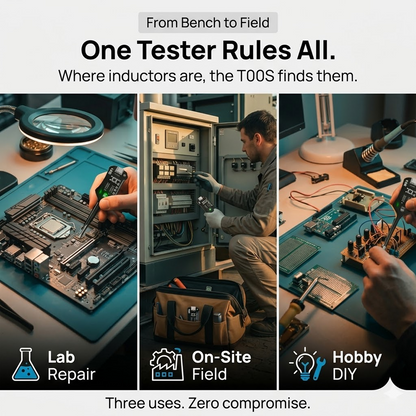 2026 HOT SALE🥳💞50K+ SOLD!💡⚙️ 40% OFF! In-Circuit Inductor Tester – One-button simplicity, clear indicator. Non-contact, rapid diagnosis. A must-have for electronics repair. 📟-Navalonixcosh®