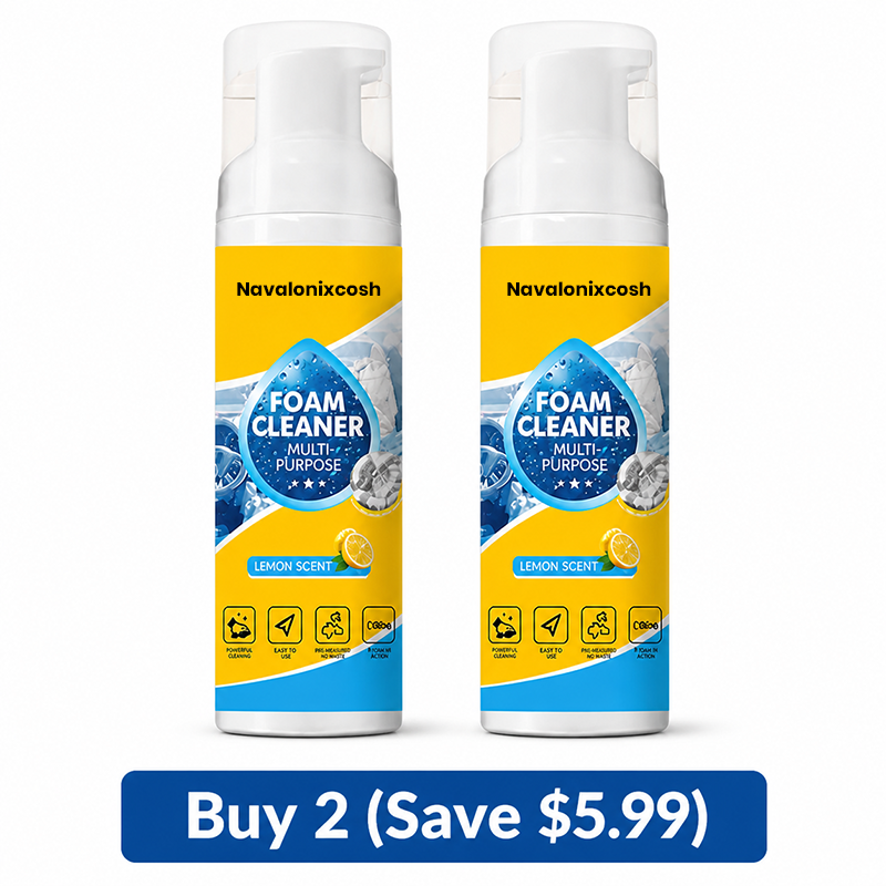 ✨Powerful & Multipurpose Car Interior Foam Cleaner🚗-Navalonixcosh®