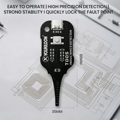 2026 HOT SALE🥳💞50K+ SOLD!💡⚙️ 40% OFF! In-Circuit Inductor Tester – One-button simplicity, clear indicator. Non-contact, rapid diagnosis. A must-have for electronics repair. 📟-Navalonixcosh®