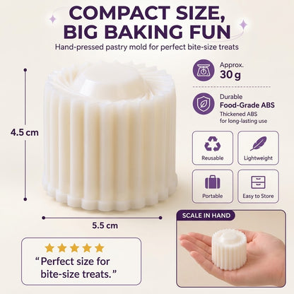 ✨ 2-in-1 Detachable Pastry Mold – Create Beautiful Homemade Treats in Seconds-Navalonixcosh®
