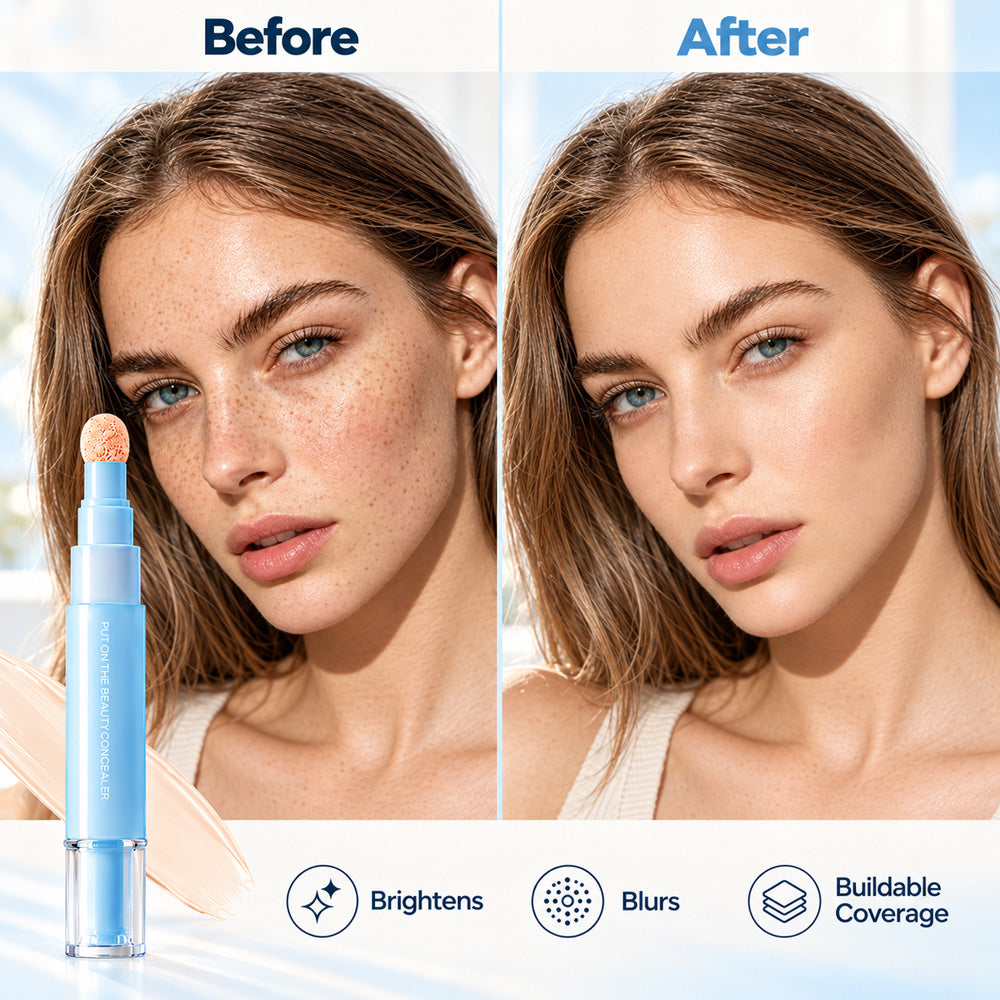 🔥Buy 1 Get 1 Free NOW!💄Multipurpose Hydrating Liquid Concealer Pen  ✨