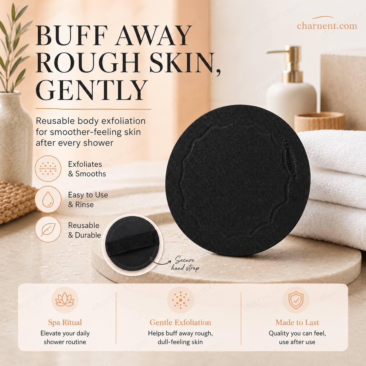 🚿 Exfoliating Scrub Bath Pads🧖‍♀️-Navalonixcosh®