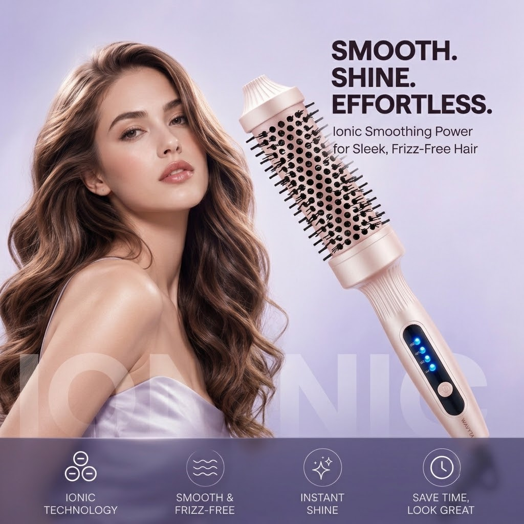 ⏳⏰Last 4 hours Sale💇‍♀️2-in-1 Hair Fluffy Styling Comb✨Fluffy Volume in Minutes-Navalonixcosh®
