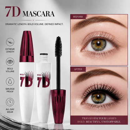 🔥Last Day—BUY 1 GET 1 FREE！！⏰✨Smudge-Proof Curling & Lengthening Mascara-Navalonixcosh®