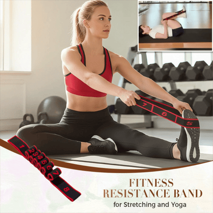 🧘‍♀️ Stretch deeper, move more freely – Resistance band, wherever you are-Navalonixcosh®