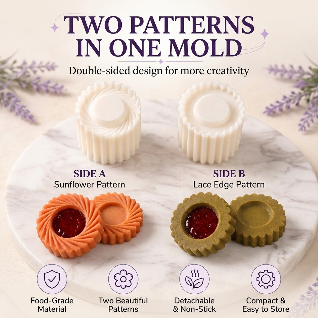 ✨ 2-in-1 Detachable Pastry Mold – Create Beautiful Homemade Treats in Seconds-Navalonixcosh®