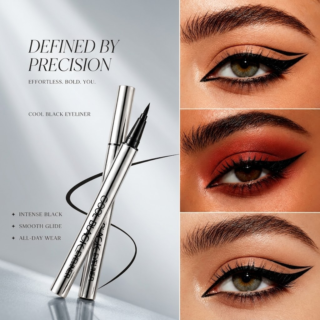 ⏰✨BUY 1 GET 1 FREE 🔥Waterproof & Smudge-Proof Eyeliner-Navalonixcosh®