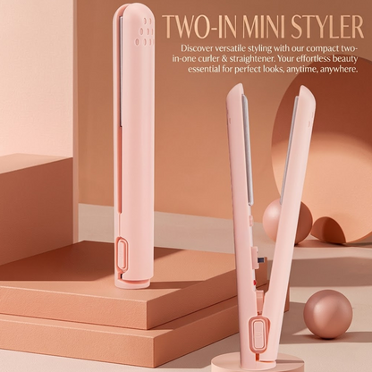 Navalonixcosh® 🎀2-in-1 Mini Curling Iron