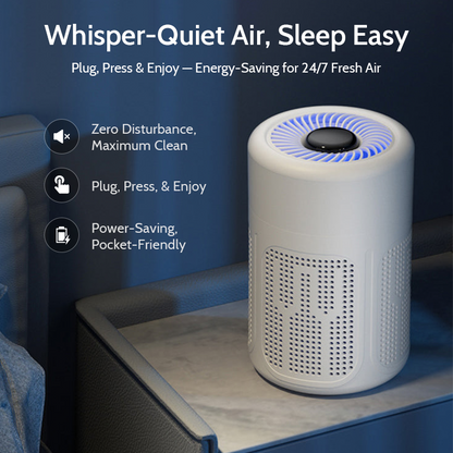 LAST DAY SALE 40% OFF 💐Silent Air Purifier – Peaceful sleep, no noise😴【Limited Offer】-Navalonixcosh®