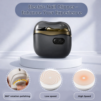 💅2026 Upgraded 2-in-1 Electric Nail Clipper & Polisher-Navalonixcosh®