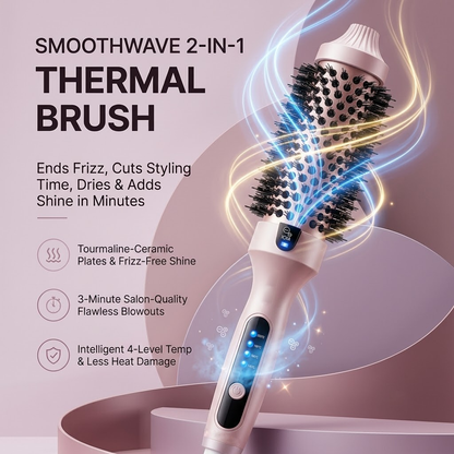 ⏳⏰Last 4 hours Sale💇‍♀️2-in-1 Hair Fluffy Styling Comb✨Fluffy Volume in Minutes-Navalonixcosh®