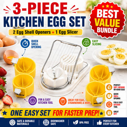 🔥🔥Limited-time 😮‍💨 Buy 1 Get 1 Free ！！！🍳 Quick Egg Cracker Tool – Open Hundreds Of Eggs Faster & Cleaner 🔥