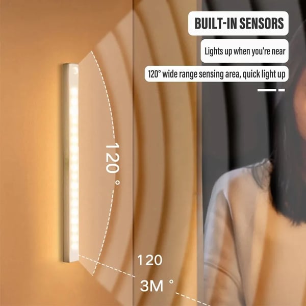 💡 Punch-free Smart Sensor Magnetic Rechargeable LED Lights-Navalonixcosh®
