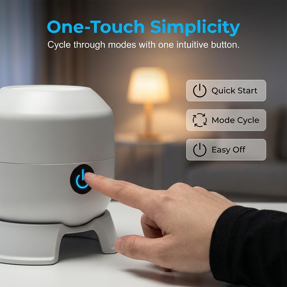 🌊 Transform Your Room into an Underwater Paradise | Dynamic Rotating LED Projector Light with Ocean Waves & Aurora Effects