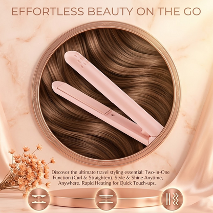 Navalonixcosh® 🎀2-in-1 Mini Curling Iron