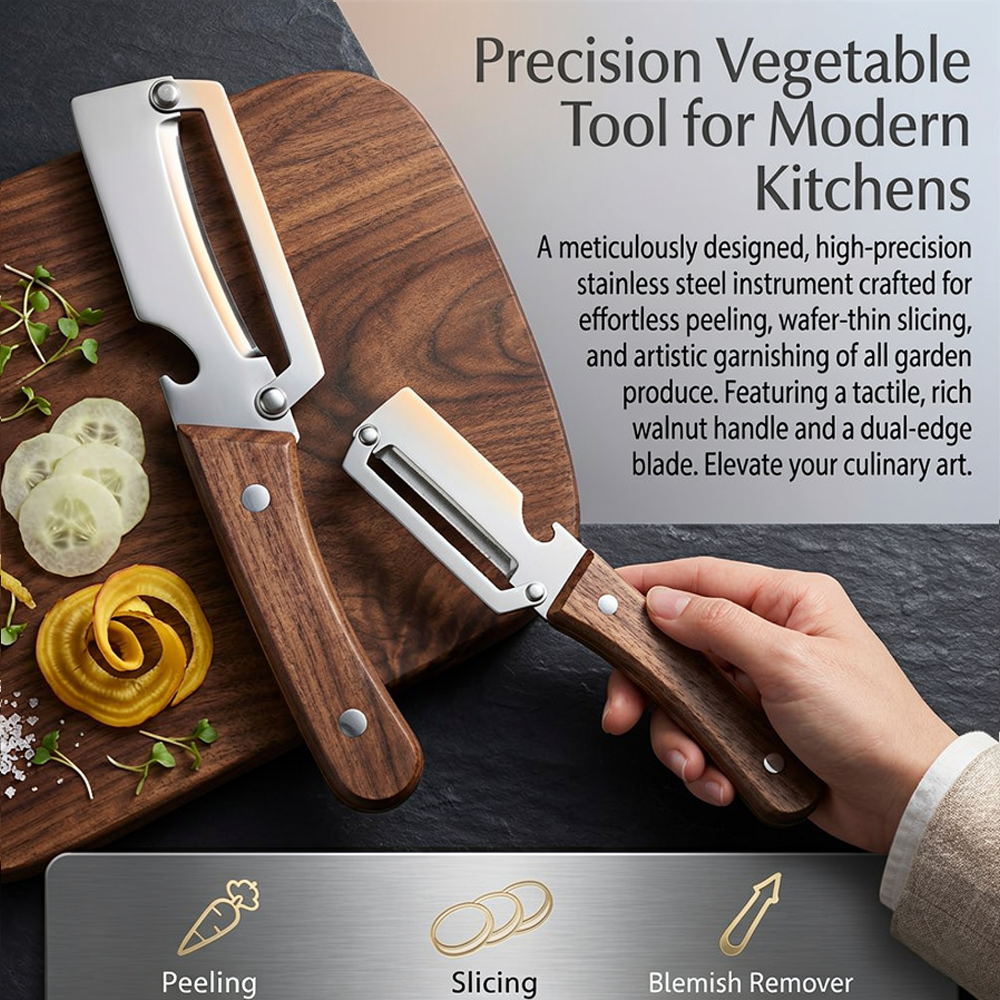 4-in-1 Vegetable Peeler 🥕🔪 | Easy Kitchen Tool-Navalonixcosh®