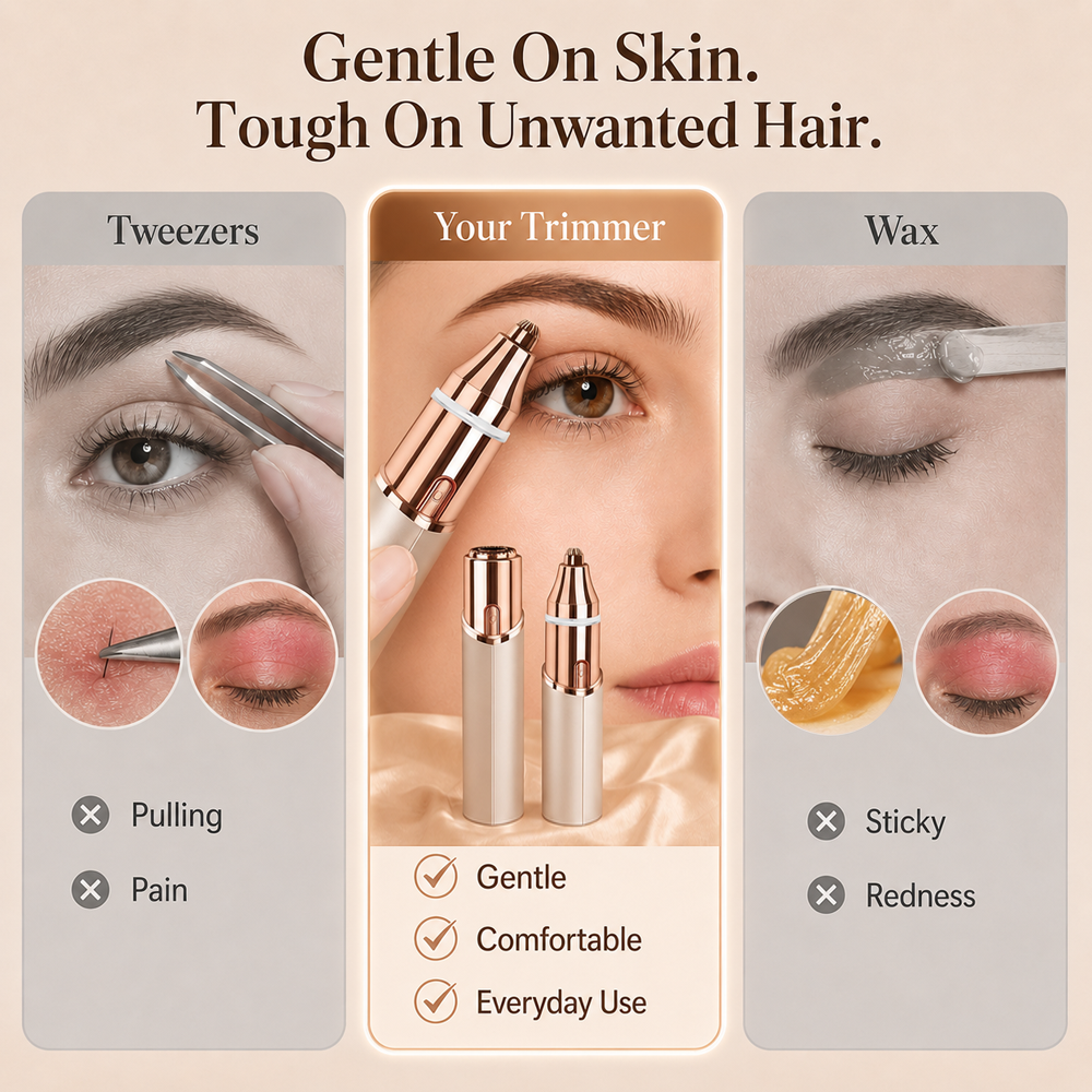 upsell ✨2-in-1 Face & Body Hair Remover for Women | Dual-Head Rechargeable Precision Trimmer– Navalonixcosh®