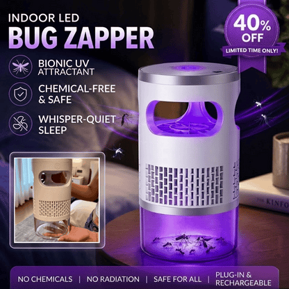 📢📢40% OFF !! ⏰Indoor LED Bug Zapper for Home & Bedroom-Navalonixcosh®