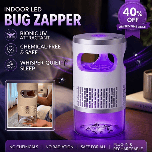 📢📢40% OFF !! ⏰Indoor LED Bug Zapper for Home & Bedroom-Navalonixcosh®