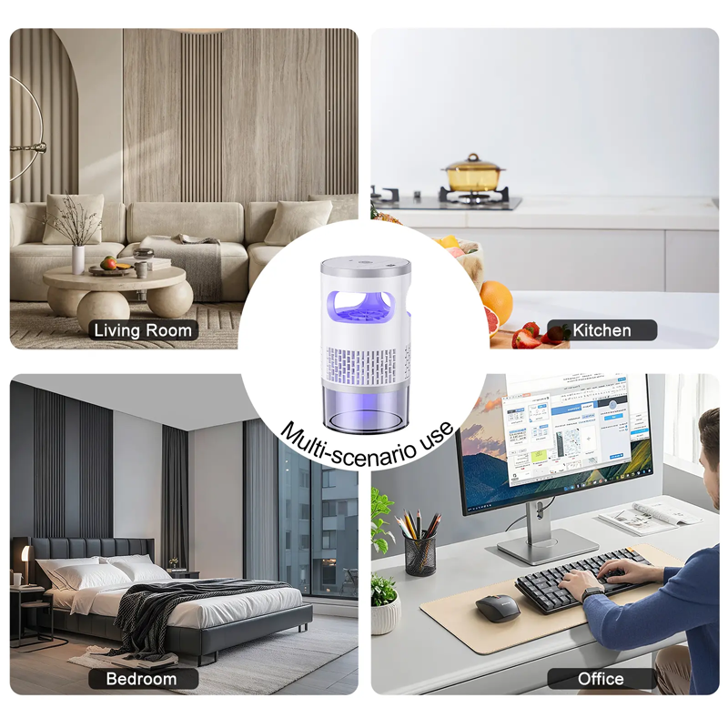 📢📢40% OFF !! ⏰Indoor LED Bug Zapper for Home & Bedroom-Navalonixcosh®