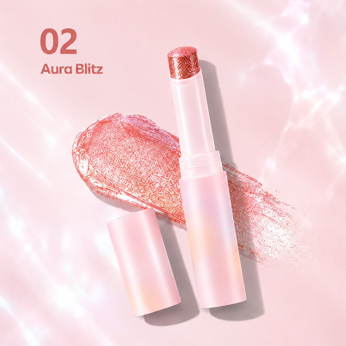 Shimmer Eyeshadow Stick with Brush-Navalonixcosh®