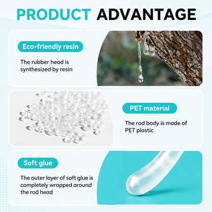 Sticky Ear Cleaning Stick for Adults, Reusable Sticky Ear Cleaner Picks✨
