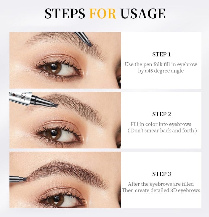 ⏰Buy 1 Get 1 Free🔥3D Waterproof Eyebrow Pencil✨📦-Navalonixcosh®