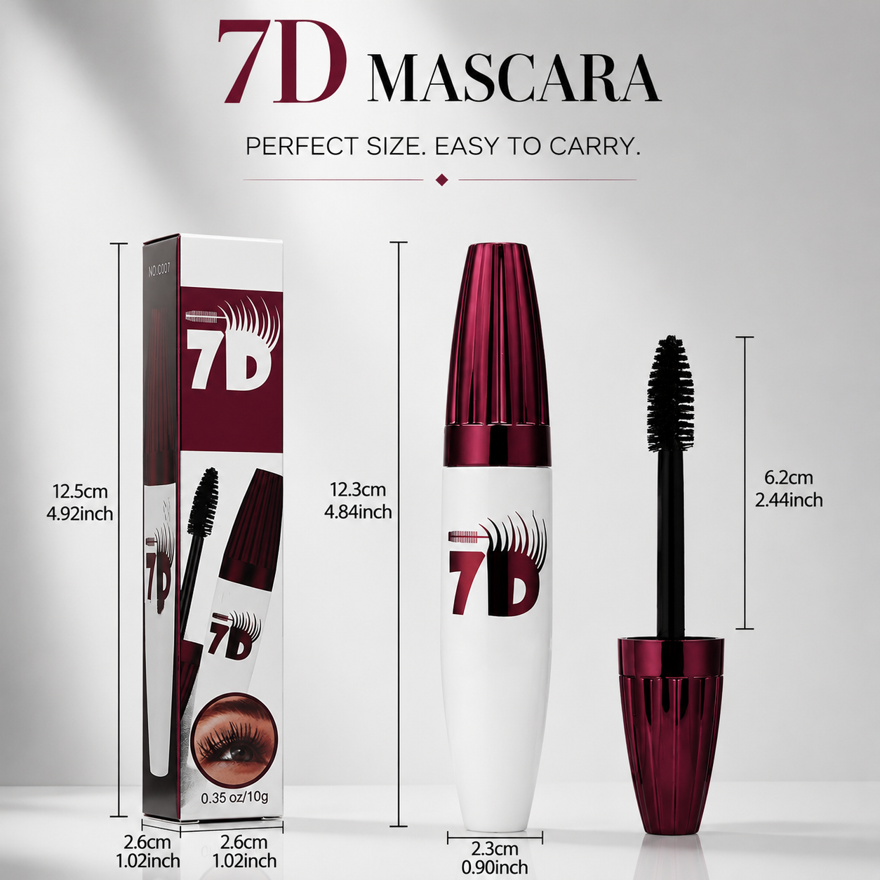 🔥Last Day—BUY 1 GET 1 FREE！！⏰✨Smudge-Proof Curling & Lengthening Mascara-Navalonixcosh®