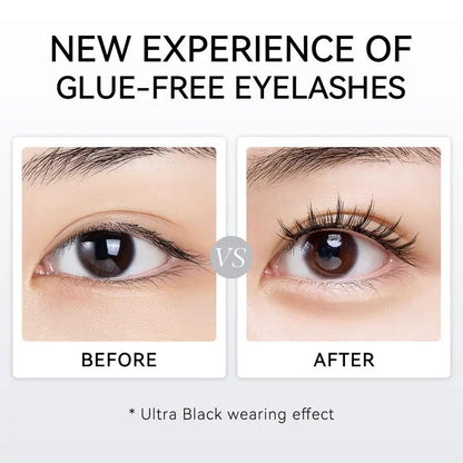 🪞Elyviana Premium Glue-Free Soft Magnetic Eyelashes Kit | Reusable & Lightweight👁️-Navalonixcosh®