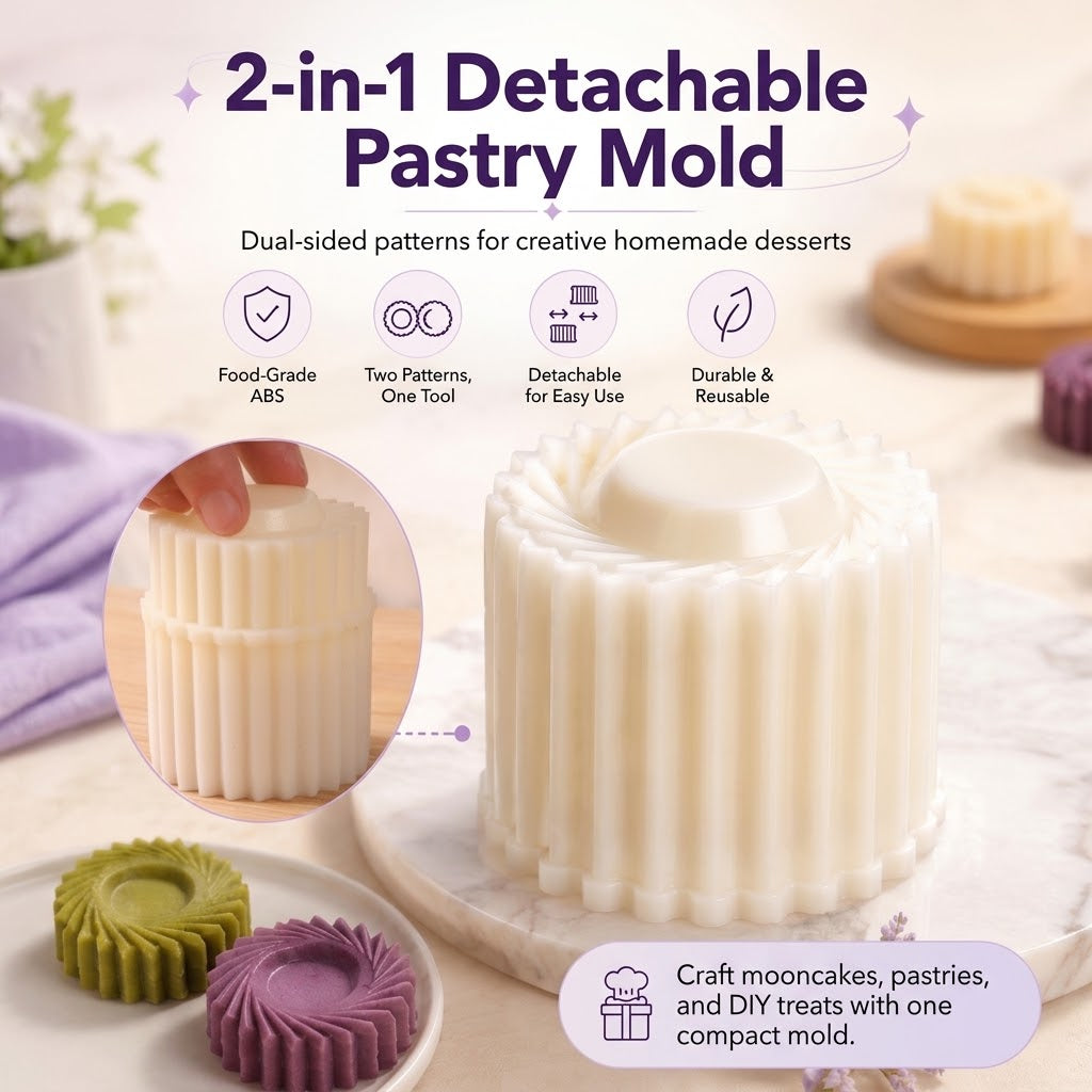 ✨ 2-in-1 Detachable Pastry Mold – Create Beautiful Homemade Treats in Seconds-Navalonixcosh®
