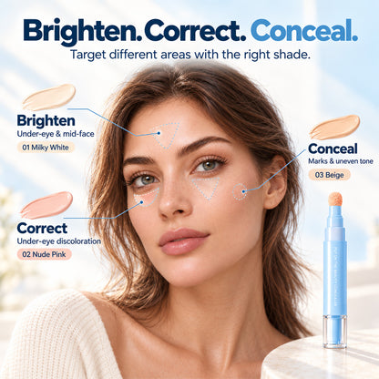 🔥Buy 1 Get 1 Free NOW!💄Multipurpose Hydrating Liquid Concealer Pen  ✨
