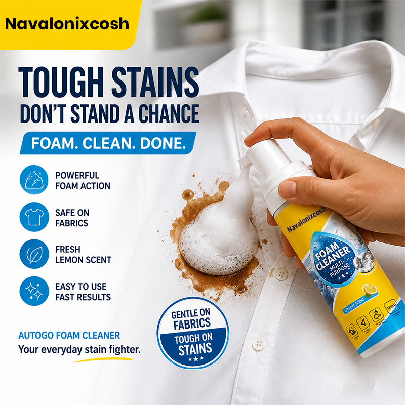 ✨Powerful & Multipurpose Car Interior Foam Cleaner🚗-Navalonixcosh®