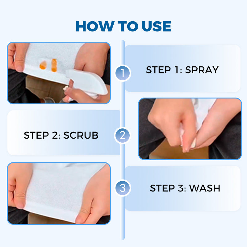 🔥40% OFF🎉All-in-One Powerful Stain Remover Clothes Dry-Clean Spray-Navalonixcosh®