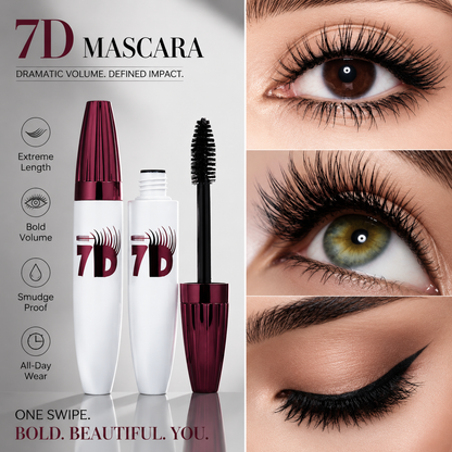 🔥Last Day—BUY 1 GET 1 FREE！！⏰✨Smudge-Proof Curling & Lengthening Mascara-Navalonixcosh®