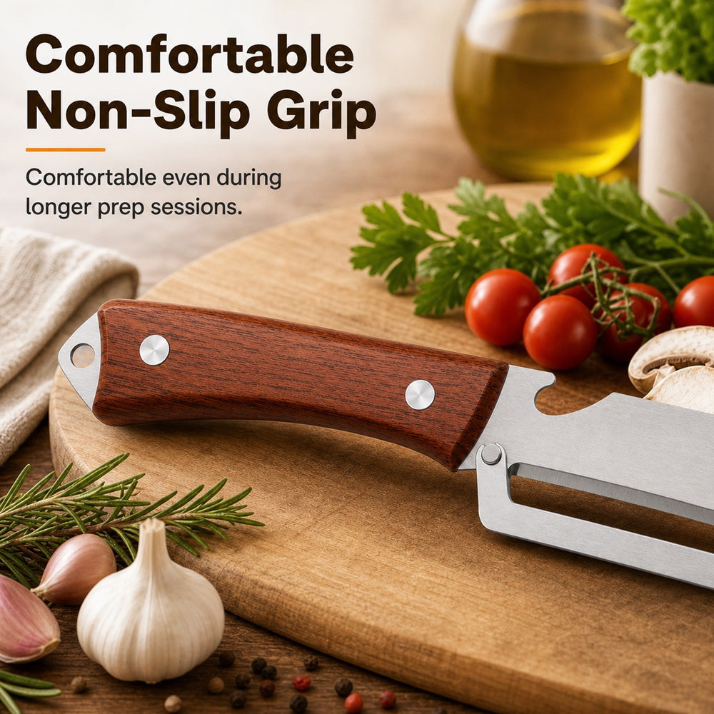 🥕 2-in-1 Multifunctional Vegetable Peeler Set | Peel, Slice & Julienne-Navalonixcosh®