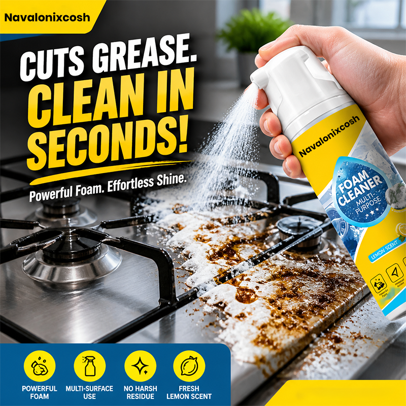 ✨Powerful & Multipurpose Car Interior Foam Cleaner🚗-Navalonixcosh®
