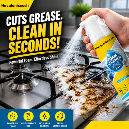 ✨Powerful & Multipurpose Car Interior Foam Cleaner🚗-Navalonixcosh®