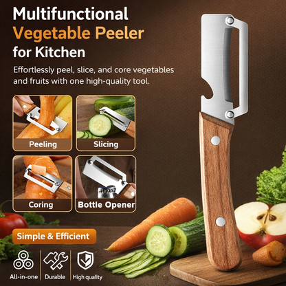 4-in-1 Vegetable Peeler 🥕🔪 | Easy Kitchen Tool-Navalonixcosh®