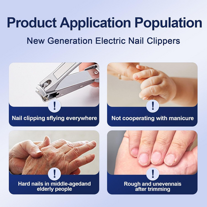 💅2026 Upgraded 2-in-1 Electric Nail Clipper & Polisher-Navalonixcosh®