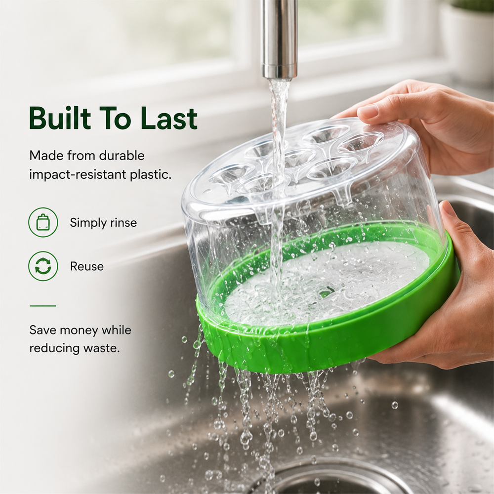 🛡️Reusable Non-Electric Fly Trap for Indoor & Outdoor Use– Safe, Cordless & Chemical-Free🔥 Navalonixcosh®