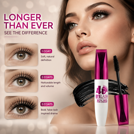 ⏰Buy 1 Get 1 Free🔥Waterproof Mascara – Volume & Lengthening | In Stock 💧✨📦-Navalonixcosh®