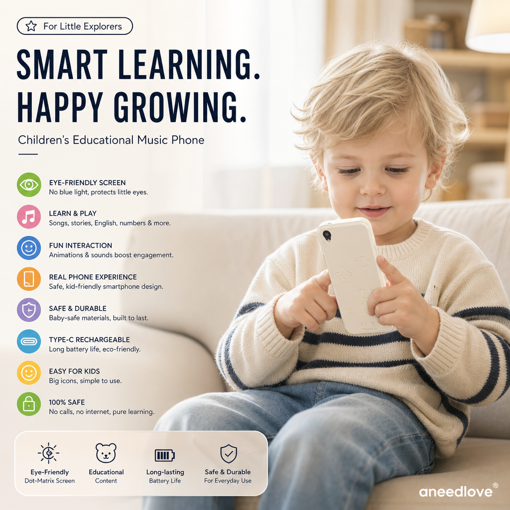 📱✨Learning smartphone for children ｜Educational & eye-friendly toy-Navalonixcosh®