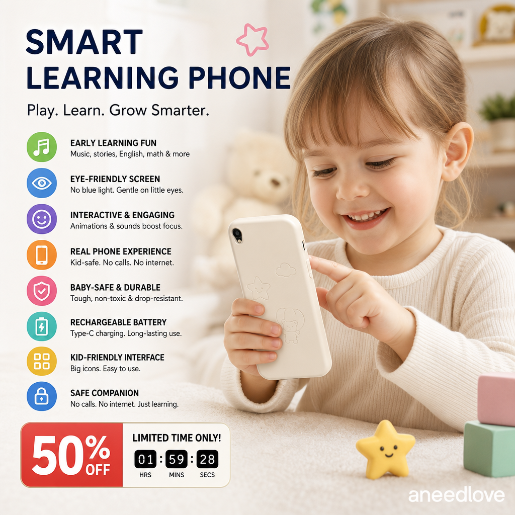 📱✨Learning smartphone for children ｜Educational & eye-friendly toy-Navalonixcosh®